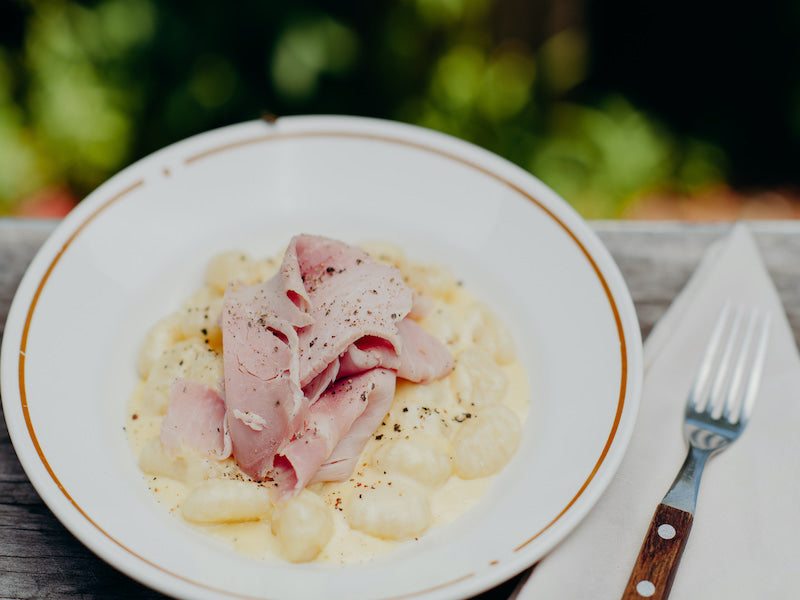 DAVID LOVETT'S HAM & CHEESE GNOCCHI